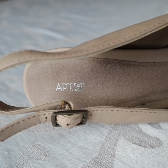 Apt 9 Nude Peep Toe Heel - Picture 5 of 6